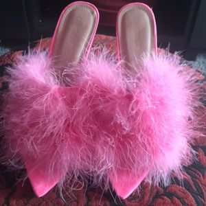 Barbie Feather Heels